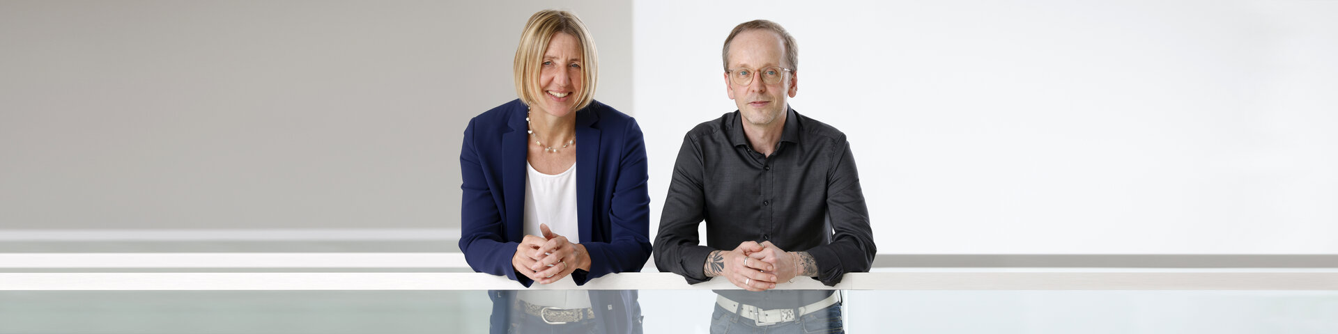 Evelyn Wolf und Michael Schiller